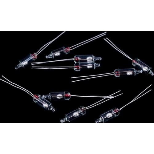 10Pcs/lot Glass Electric Mercury Tilt Switch 0.5A/20V 50mm 102 Work Angle Sensor