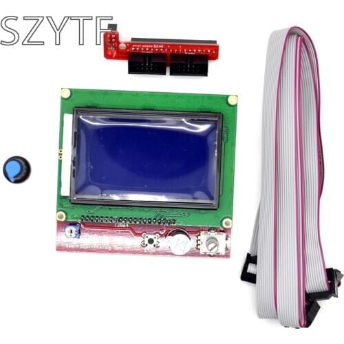 12864 LCD Control Panel Smart Controller RAMPS1.4 LCD RepRap MKS GEN L Support Control Board for 3D Printer