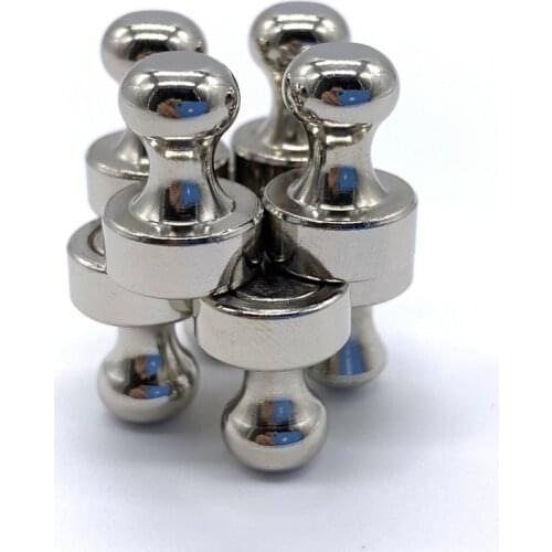 12pcs Magnet pinboard Office thumbtack Push pin Strong Neodymium Magnets Cones magnets Super Chess Magnetic push pins D12*16