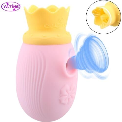 Tongue Lick Suck Vibrators For Women Anal Vagina Nipple Massage Female Masturbator Machine Adult Sex Toys Erotic Tool Toyes Shop
