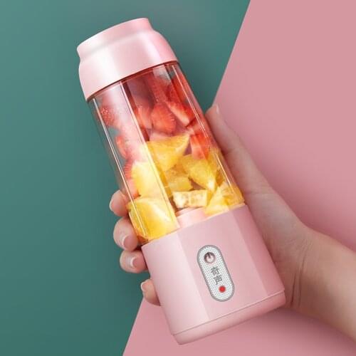 300ml Portable Juicer Electric USB Rechargeable Smoothie Blender Machine Mixer Mini Juice Maker Fast Food Processor Mobile Mixer