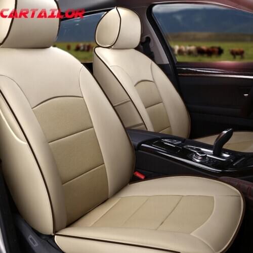 CARTAILOR Genuine Leather Car Seat Covers Cars Accessories for BMW Z4 e89 e85 Seat Cover Cowhide Seats Cushion Supports Styling