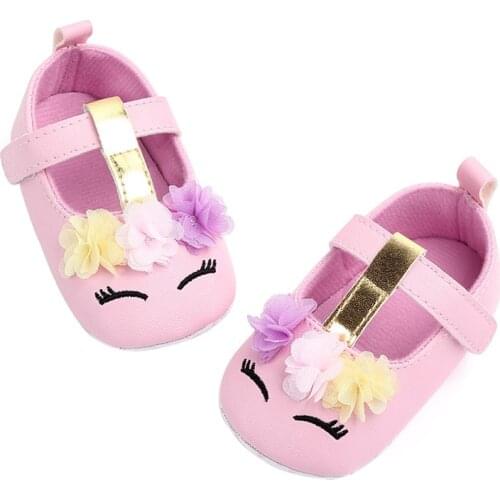 Baby Shoes Cute Bow Baby Girl Princess Shoes Birthday Wedding Shoes Soft Bottom First Walker Prewalkers
