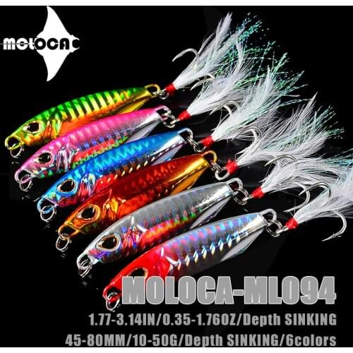 Jig Fishing Lure Weights 10-50G Bass Jigs Metal Lures Articulos De Pesca Isca Artificial Holographic Bait For Leurre Truite Fish