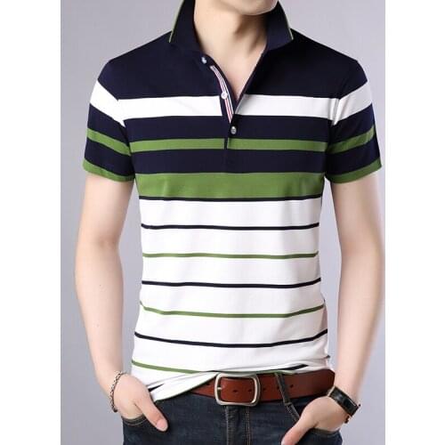 Major shippers to push the new summer 2021 mens short-sleeved casual T-shirt lapel POLO shirt men
