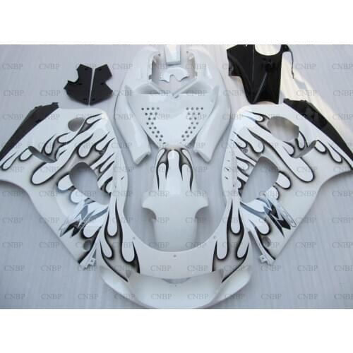 GSXR 600 1996 - 2000 Body Kits GSX R 750 98 99 Abs Fairing GSXR 600 1996 White Frame Fairing Kits