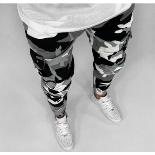 GYKMH Mens Camouflage Jeans