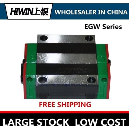 HIWIN LINEAR Block EGW30 CC Linear Carriage/guide/rail/slider CNC PARTS BEARING LINEAR BEARING Square Heavy Load Blocks