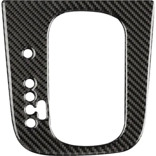 Carbon Fiber Interior Modification Gear Box Gear Panel Decoration Sticker Accessories for Scirocco
