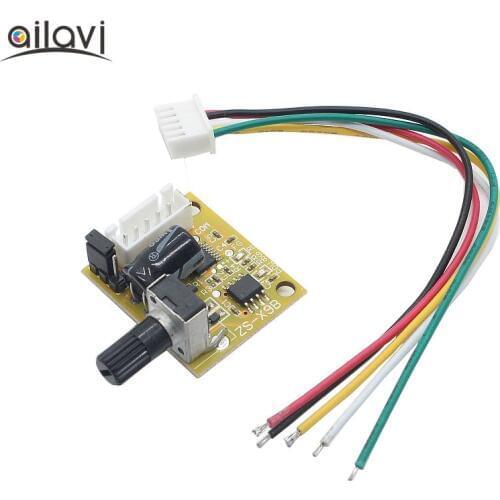 Mini Three-phase DC Brushless Drive PLC High Speed BLDC Brushless Electric Air Conditioning Pump Fan 12V 24V