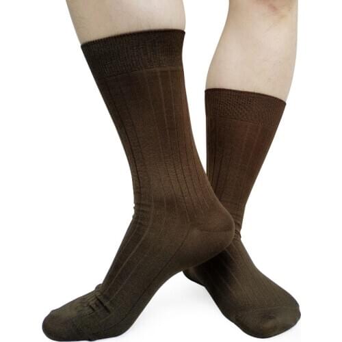 Mens Dress Socks for Business gifts wedding Striped Formal Suit socks for Male Gentlemen Sox Sock Breathable soft