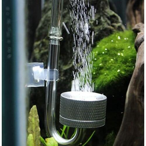 NHBR Set CO2 Diffuser Atomizer Regulator Reactor for Fish Tank Aquarium Plant Moss