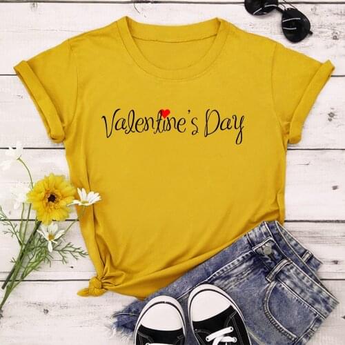 ValentineS Day 2021 New Vogue T Shirt Fashion Women Harajuku Ulzzang T Shirt Femal T Shirts Summer Tops TX8198