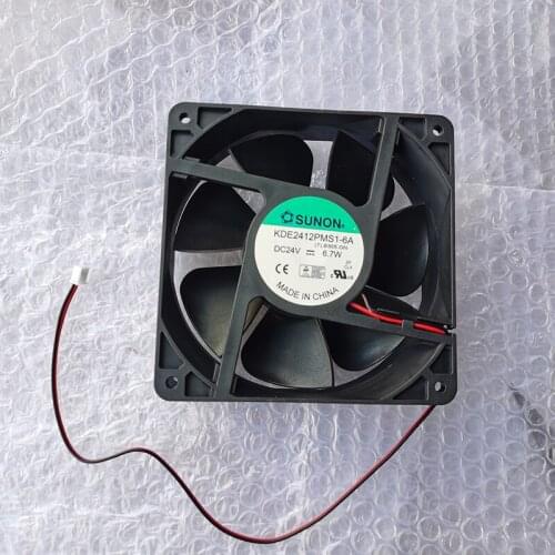 New original KDE2412PMS1-6A 6.7w 7.4w cooling fan