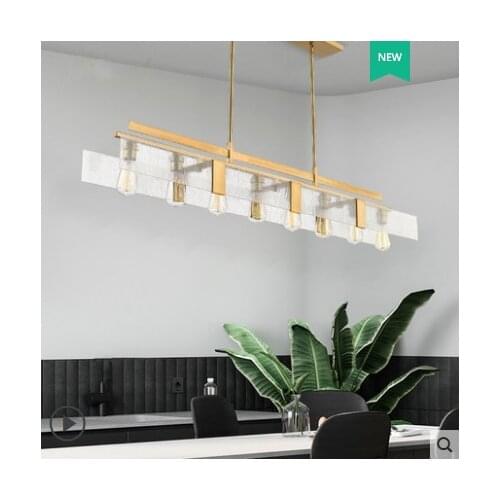 Post-modern accent style restaurant chandelier personality designer bar front desk chandelier simple customization project