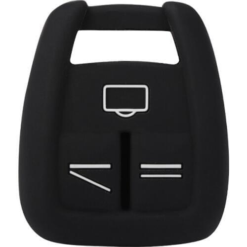 Silicone Car Key Case Cover For Opel Vauxhall Astra Vectra Zafira 3 Buttons Car Key Case For Opel Car
