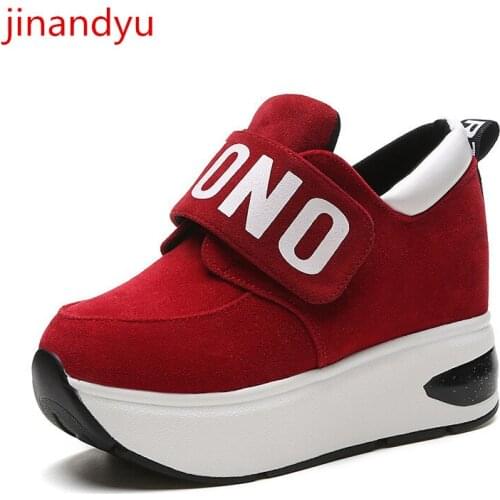 Platform Shoes for Women Heels Wedge Sneakers Femme Fashion Ladies Casual Shoes Grey Black Sport Shoes Loafers