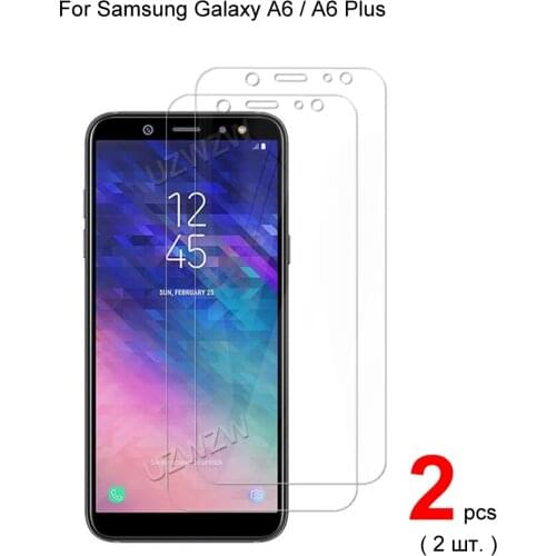 UZWZW Screen Protectors For Samsung Galaxy A6 Plus