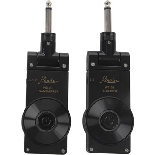 WS-20 Wireless Guitar System Transmitte Receive Digital Transmitter for Electric Guitar Bass Violin