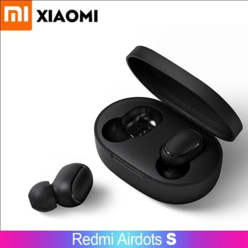 Xiaomi Redmi AirDots S Wireless Bluetooth 5.0 TWS Earphone Headset Left Right Low Lag Mode Mi True Wireless Stereo Auto Link