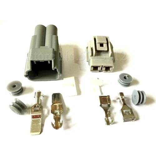 2 Hole Waterproof Automotive Wiring Connector Heavy Trucks Large Power Plug For Toyota