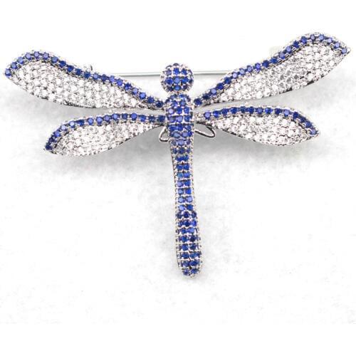 35x56mm dragonfly style brooch classical jewelry for woman for gift for party