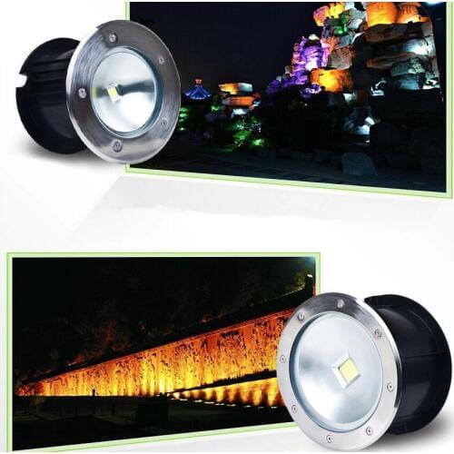 Free Shipping 10W 20W 30W 50W LED Waterproof flood lighting Outdoor Lamp LED Spot Floor Garden Yard LED Underground light