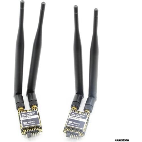 Over 40km RFD 900 Plus 900MHz Ultra Long Range Radio Data Modem with Antenna for FPV APM PIX Flight Controller