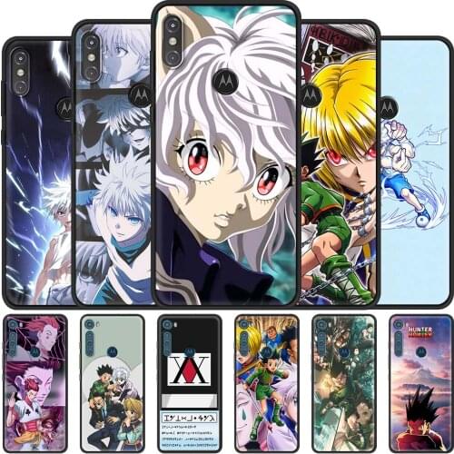 Case for Motorola Moto G9 Play One Fusion Plus G8 Power Lite Soft Funda Hype G Stylus E6s E7 Phone Cover Hunter X Hunter Anime