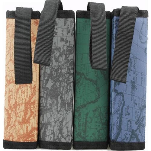 Ymjywl New World Map Pattern CD Box DVD Bag Storage Carry Case Organizer Sleeve Nylon Wallet Cover For Home Or Car CD Package