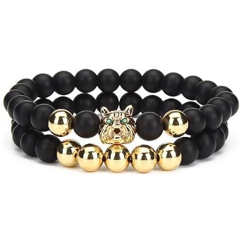 Black 8mm bohemian multicolor Agate beads Chakra Reiki Buddha Yoga Bracelet elastic adjustable Volcanic Stone Bangles gbv23