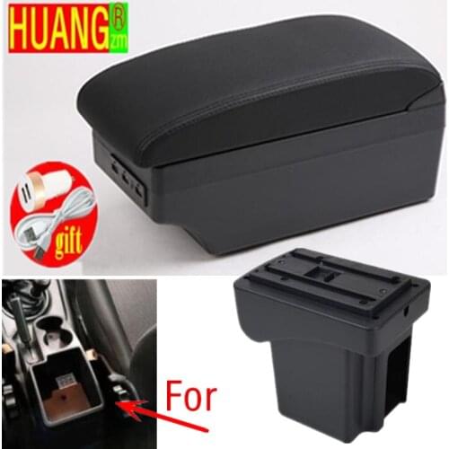 For Chevrolet NIVA Armrest Retrofit parts Car Armrest box Storage box car Interior accessories Charging with USB