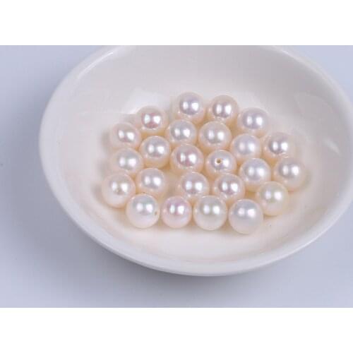 Perfect Round Loose Freshwater Pearl excellent Quality White color 5.5mm-7mm natural Freshwater Pearl for Bracelets