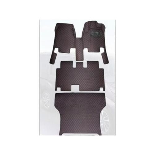 Best quality! Custom special car floor mats for Right Hand Drive Toyota ISIS 7 seats 2018-2004 durable car carpets for Isis 2016