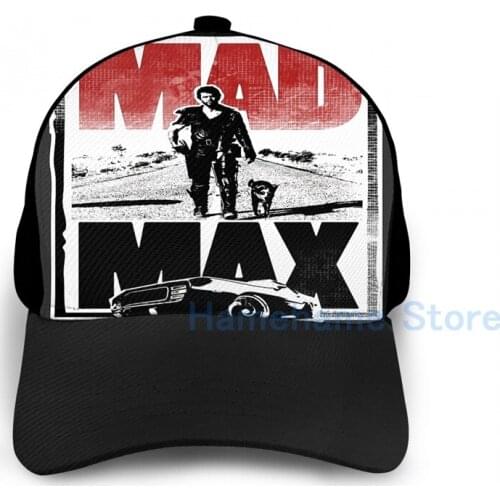 Fashion Mad Max (2) Basketball Cap men women Graphic print black Unisex adult hat