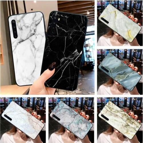 Marble pattern Phone Case For OPPO Realme 6 Pro XT Realme C3 5 Pro C2 RENO2-Z A11X