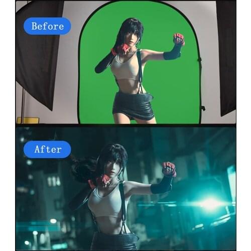 Photography Background Cloth Portable Photo Cutout Video Live Green Screen Background Cloth For Photography