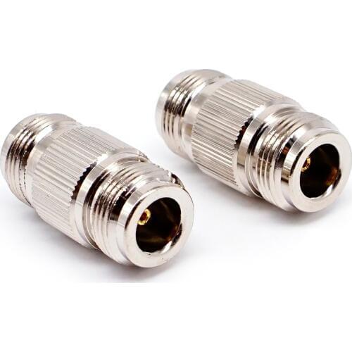 RF Connector N Type Female To N Female Jack Double Straight RF Coaxial Adapter Connector