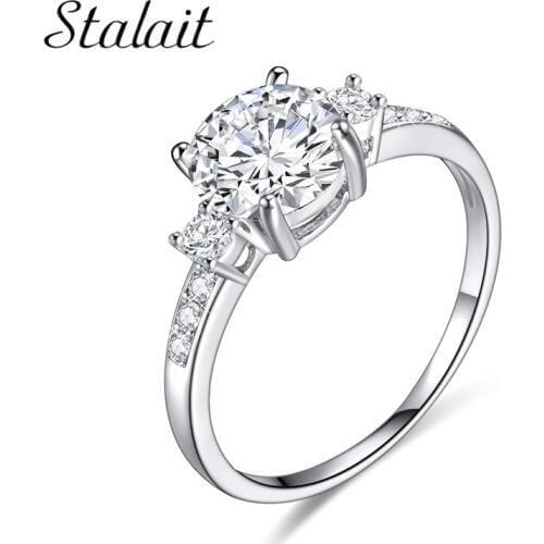 STALAIT Women's Silver Rings