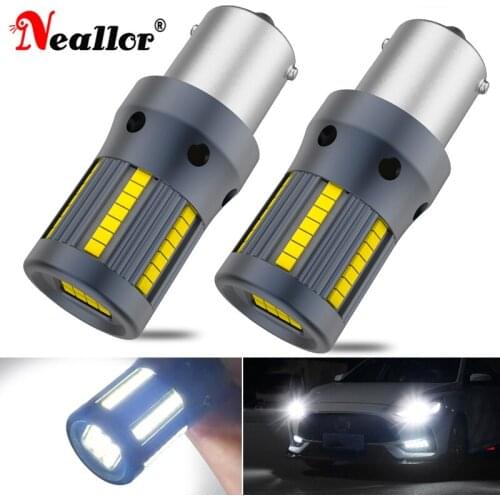 Ba15s P21W BAU15S PY21W LED Turn Signal Light Bulbs On Cars Accessories Auto Goods Diode Lamps For Toyota Yaris Corolla 150 Aygo