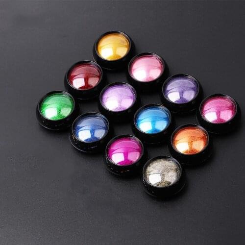 Chameleon Eyeshadow Diamond Shine Metallic Eyeshadow High Pigment Holographic Sparkle Glitter Eye Shadow Cosmetics