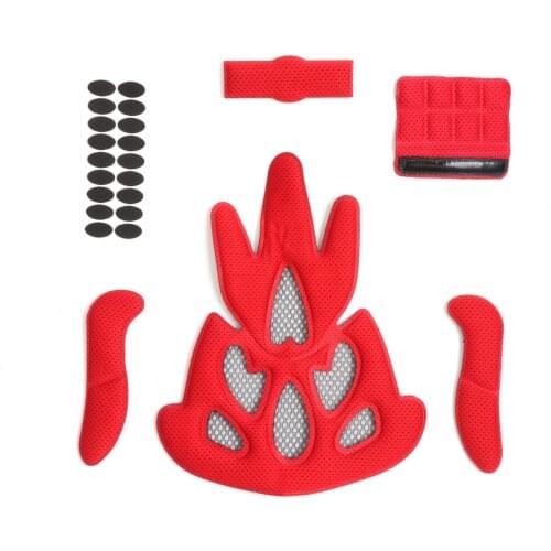 Helmet Inner Padding Foam Pads Kit Sealed Sponge Net Protective Lining Protection Liner Cushion Mat for Sports Cycling Bike