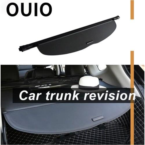 1Set Car Rear Trunk Cargo Cover Interior For Nissan X-Trail Rogue SV 2014 2015 2016 2017 Security Shield Shade Auto accessories