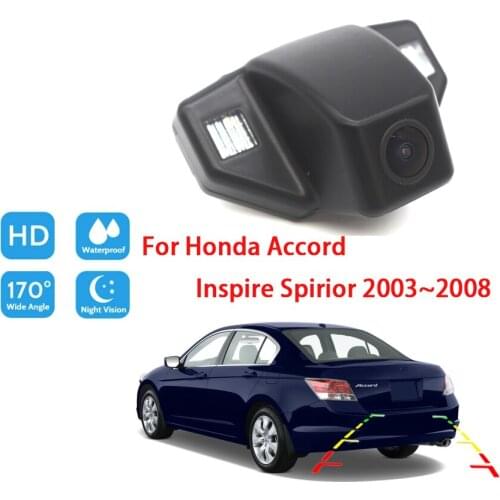 Car Reversing Parking Camera For Honda Accord Inspire Spirior 2003 2004 2005 2006 2007 2008 Rear View Camera HD CCD Night Vision