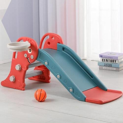 Basketball Stand Foldable Baby Slide Climber Indoor Home Safety Kids Small Happy Playground Sports Game Toys for Children Gifts