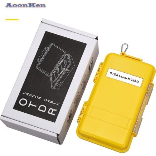 Free shipping SC/UPC-LC/APC OTDR Zone Eliminator Fiber Rings Fiber Optic OTDR Launch Cable Box 500M 1Km 2Km SM 1310/1550nm