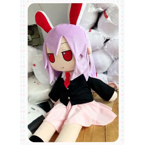 Large TOU HOU Projet Reisen Udongein Inaba Stuffed Doll Pillow Plush Toy 47 Inch