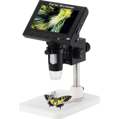 Digital electronic video microscope soldering microscope phone repair Magnifier for soldering reading With 4.3 LCD