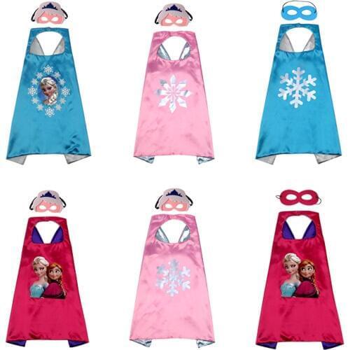 Disney childrens cartoon cape cloak frozen Elsa Anna cloak cloak Elsa cloak cloak child boy girl birthday Christmas gift