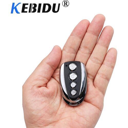 Kebidu Universal 433Mhz Remote Control Gate Garage Door Remote Controller Electric Cloning Fob Key Fob 8PS53 Distance For Car